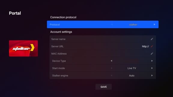 QTV Stalker setup - MAG compatible